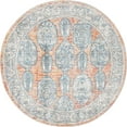 thumbnail image 2 of Rugs.com Lola Collection Rug – 5 Ft Round Brick Red Medium Rug Perfect For Kitchens, Dining Rooms, 2 of 3