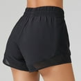 thumbnail image 4 of MKLEKYY Pantalones Cortos Casuales de Yoga de Verano para Mujer con Bolsillos, Ajuste Holgado, Antirozaduras y Diseño de Dos Piezas para Correr y Hacer Ejercicio., 4 of 4