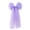 1-Purple, variant on Extra Large Red Christmas Bow Decoration with Long Tulle Streamers for Window Display Party and Christmas Tree Holiday Decor 23.62 x 78.74 Inch