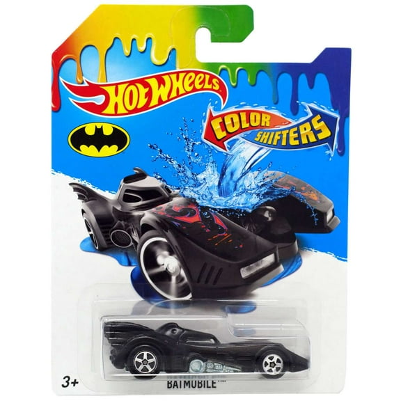 Hot Wheels Color Shifters Batmobile Die-Cast Play Vehicle, 3  Yrs