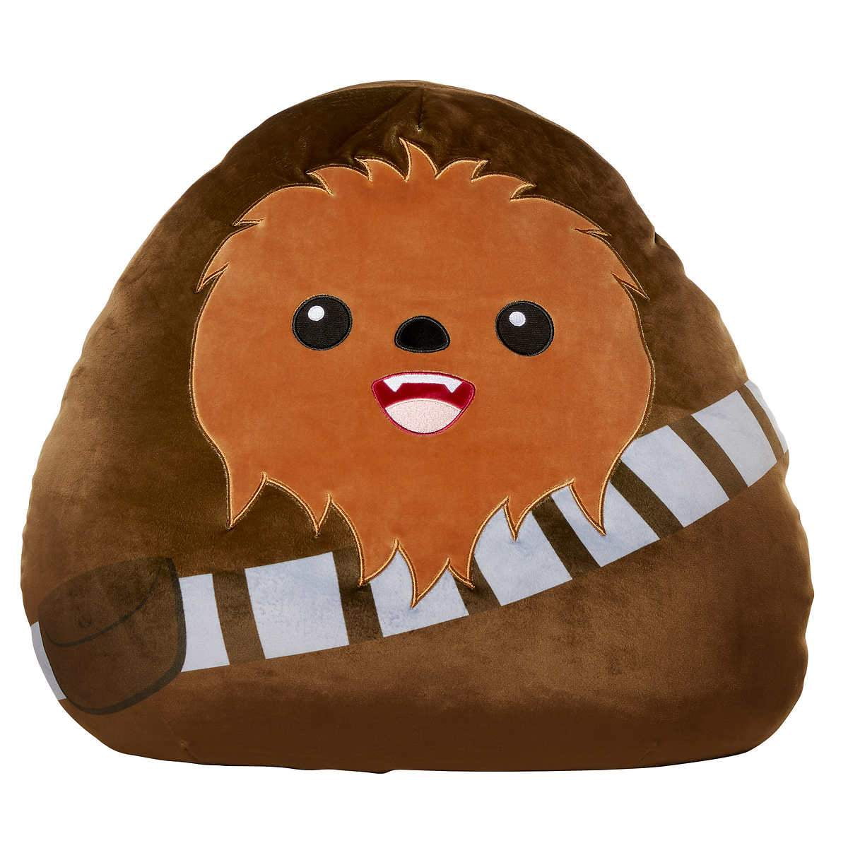 squishmallows star wars chewbacca plush