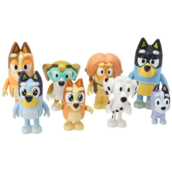 Bluey - BLUEY 8 FIGURE MULTIPACK - (90128)