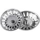 thumbnail image 1 of 2 Pieces Kitchen Sink Strainer, Strainer Basket Plugs Drainage Slots, Universal, 1 of 5