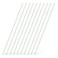 thumbnail image 1 of 10pcs 316 Stainless Steel Round Rod Bar, 2x300mm Silver Solid Shaft Rods, 1 of 6