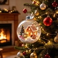 thumbnail image 4 of TACILIP Home Decor, 1PC Glowing Christmas Story Ornament Light-Up Mini Holiday Scene With Warm LED Light, Gifts for Family, 4 of 8
