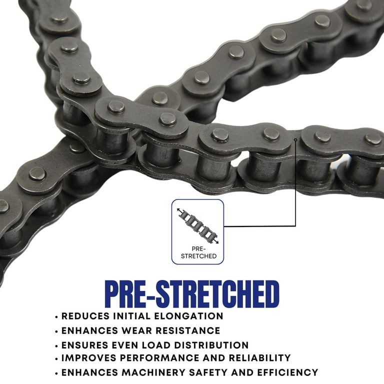 Pitch Bicycle Chain Sizes 35 Chain For Mini Bike 5ft 06B Metric