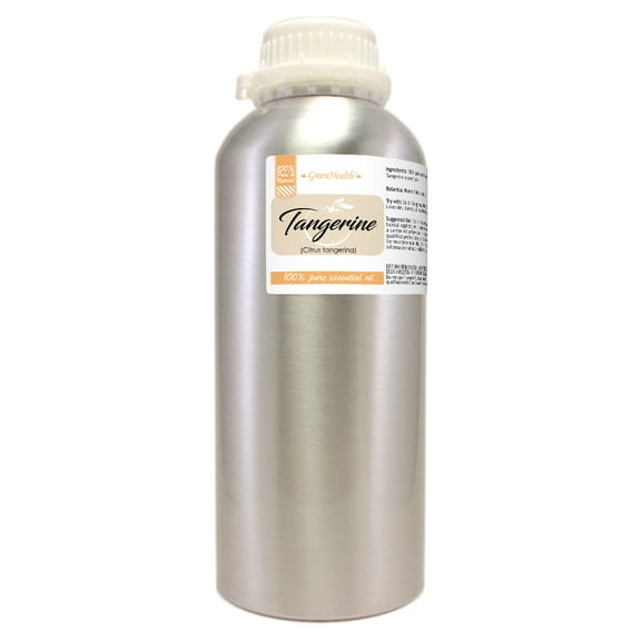 Tangerine Essential Oil - 32 fl oz - Aluminum Bottle w/ Locking Cap