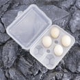 thumbnail image 2 of Organizador de 6 rejillas para huevos, contenedor de almacenamiento, caja de alimentos con tapa, portátil para el hogar, Camping, cocina, refrigerador Sunnimix Titular de almacenamiento de huevos, 2 of 8