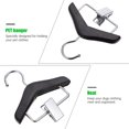 thumbnail image 3 of KAKOWELY 2Pcs Pet Clothes Rack with Metal Clip for Durable Storage of Dog Pants Assorted Colors, 3 of 8
