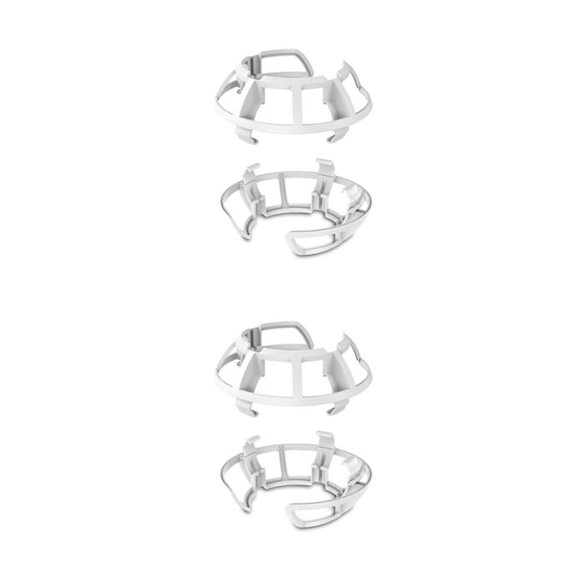 sweethay Paquete de 2 Controladores de juegos Anillo protector Anti-colisión de liberación rápida Protector de gamepad Accesorios de realidad virtual blanco 2piezas