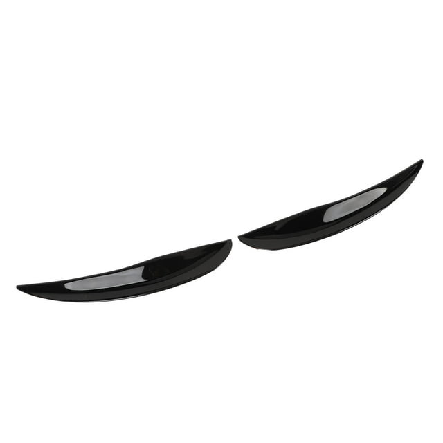 Car Wheel Mudguard Strip, 1 Pair Wheel Tires Eyebrow Strip 23cm Left Right Collision Proof Scratch Resistant Anti Fade Mudguard Flare Arch Lip Trim Strip for