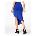 thumbnail image 2 of KENSIE Womens Blue Tea Length Hi-Lo Skirt  Size: XS, 2 of 4
