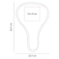 thumbnail image 3 of Abanico plegable con elástico de cierre-SEAT rojo 22.7 x 32.7, 3 of 4
