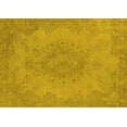 thumbnail image 1 of Ahgly Company Machine Washable Indoor Rectangle Oriental Yellow Industrial Area Rugs, 8' x 10', 1 of 4