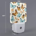 thumbnail image 2 of Honeii Butterflies Print LED Night Light with Light Sensor, Night Lights Plug Into Wall,Ideal for Bedrooms and Hallways-UK, 2 of 7