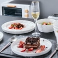 thumbnail image 4 of Stone + Lain Madeline Bone China Collection Dinnerware Set, 32-Piece Service for 8, White, 4 of 6