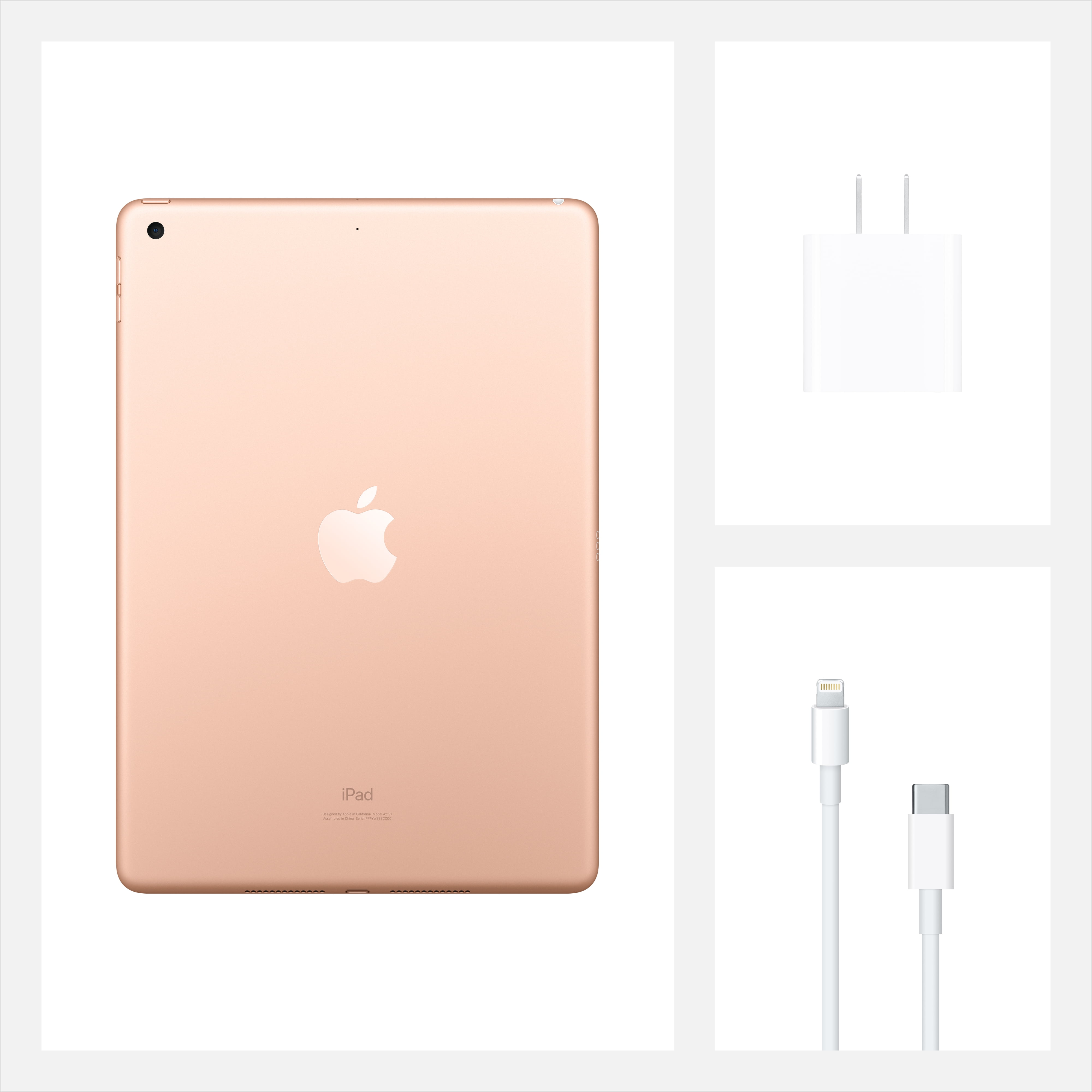Apple iPad 2020 de 8. ª generación (10.2 pulgadas, wi-fi + celular, 32 GB),  color gris espacial (reacondicionado) : : Electrónicos