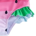 thumbnail image 5 of FASHOFT Toddler Baby Girl Swimsuit Infant Bathing Suit Newborn One Piece Swimwear Cute Watermelon Bikini Summer Beach Swim Suit Watermelon Red, 5 of 5