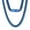 5MM Blue, variant on Women's Men's Stainless Steel Trendy Flat Snake Chain Necklace Flexible Herringbone Chunky Chains 8MM Rainbow 24in