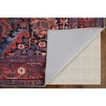 thumbnail image 5 of Feizy Rawlins Transitional Oriental, Red/Orange/Blue, 8'10" x 12' Area Rug Stain Fade Resistant Pet & Kid Friendly Vintage Persian Floor Rug for Living room Bedroom, 5 of 10
