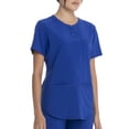 thumbnail image 3 of Scrubstar Women's Supreme Stretch Antimicrobial V-Neck Placket Scrub Top WM01T902, 3 of 8