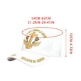 thumbnail image 3 of Apmemiss Chapeau de Baseball en Liquidation Ajustable Classique Bas Chapeau Impression Non Structurée Hommes Femmes, 3 of 5