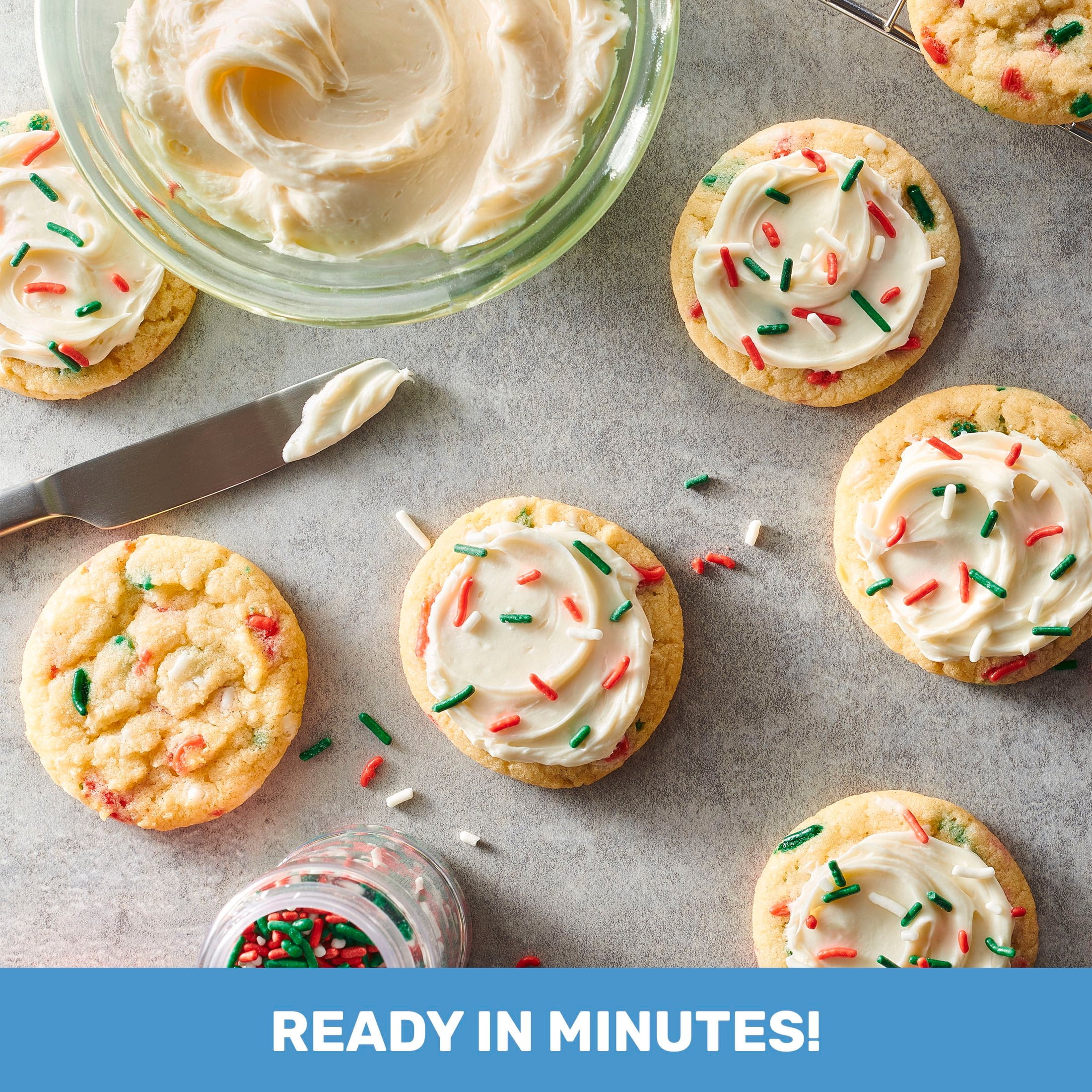 Pillsbury Ready to Bake Refrigerated Sugar Cookie Dough, Makes 24 Cookies, 16 oz