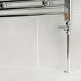 thumbnail image 2 of Fule 8pc Pipes Radiator Pipe Covers sleeve 15mm Collars Cut Fit Bathroom Chrome Effec, 2 of 9