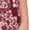 Burgundy Border Peonies, variant on Women's Plus Size Square Neck Adjustable Strap Maxi Dress