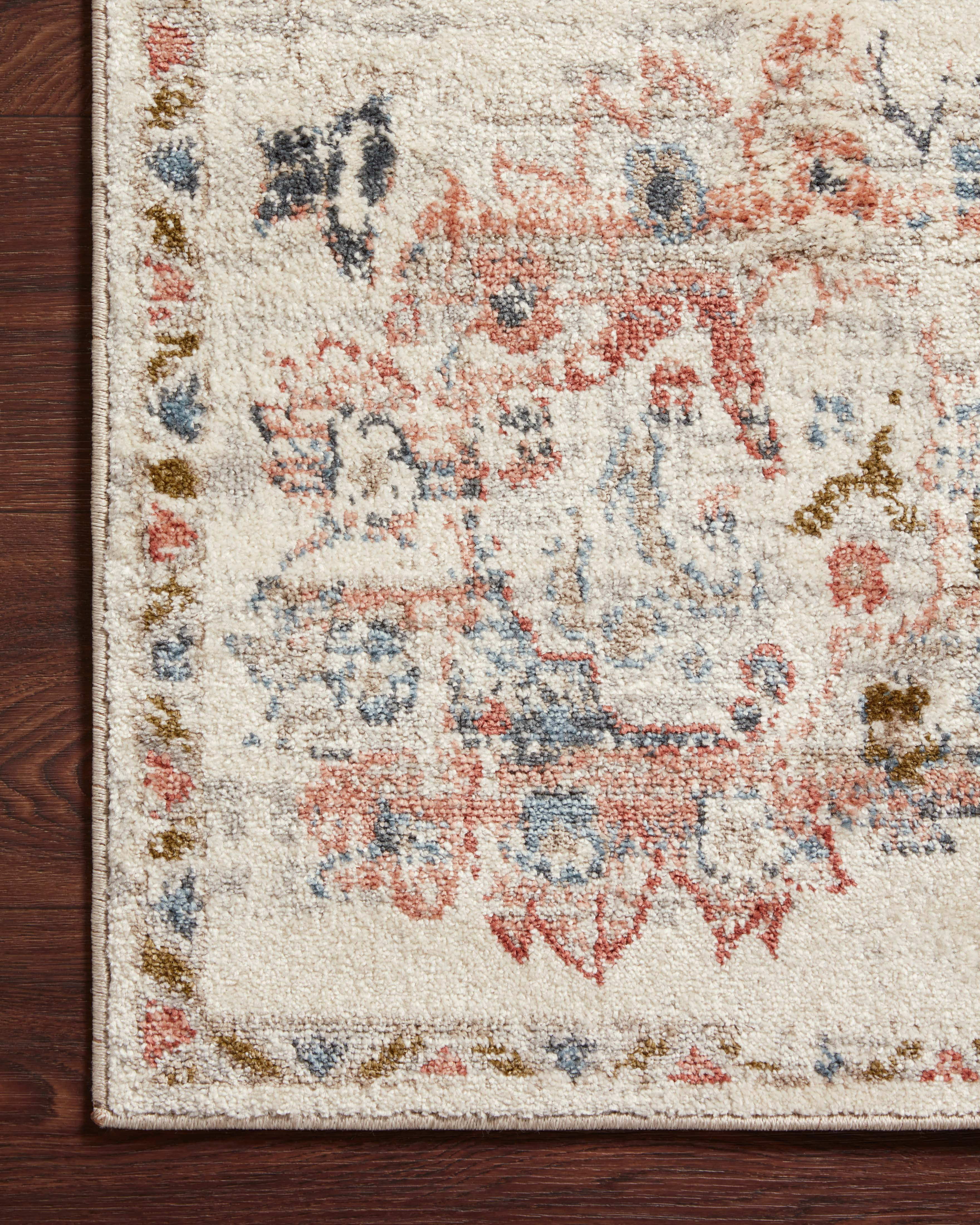 Loloi II Saban Collection SAB-09 Ivory / Multi, Oriental Area Rug 2'-7" x 4'