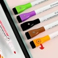 thumbnail image 4 of Precision Fine Tip Dry Erase Markers, 0.5mm Ultra-Thin Magnetic Whiteboard Pens for Calendar Planning & Classroom Use (8 Colors), 4 of 8