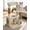 Beige, variant on 31" Tall Cat Tree Tower with Cat Condo, Plush Platform, Hammock, Sisal Scratching Posts, Dangling Ball and Self-Grooming Brush in Moonlit Violet for Indoor Kittens