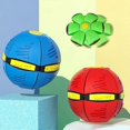 thumbnail image 3 of Flying UFO Flat Throwing Disc Ball Magic Ball Toy Kid Outdoor Blue, 3 of 5