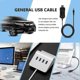 thumbnail image 3 of electric air pump, rechargeable,quick to inflate/deflate 3 tips and 5v usb adapter included 26-27s, 3 of 5