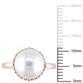 thumbnail image 2 of Everly Women's Diamond 14k Rose Gold Ring, 2 of 8