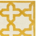thumbnail image 4 of SAFAVIEH Cambridge Liz Geometric Wool Area Rug, Ivory/Gold, 9' x 12', 4 of 5