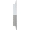 thumbnail image 3 of Ekena Millwork 18"W x 18"H Diamond Gable Vent (24 3/8"W x 24 3/8"H Frame Size) Functional, PVC Gable Vent with 1" x 4" Flat Trim Frame, 3 of 14