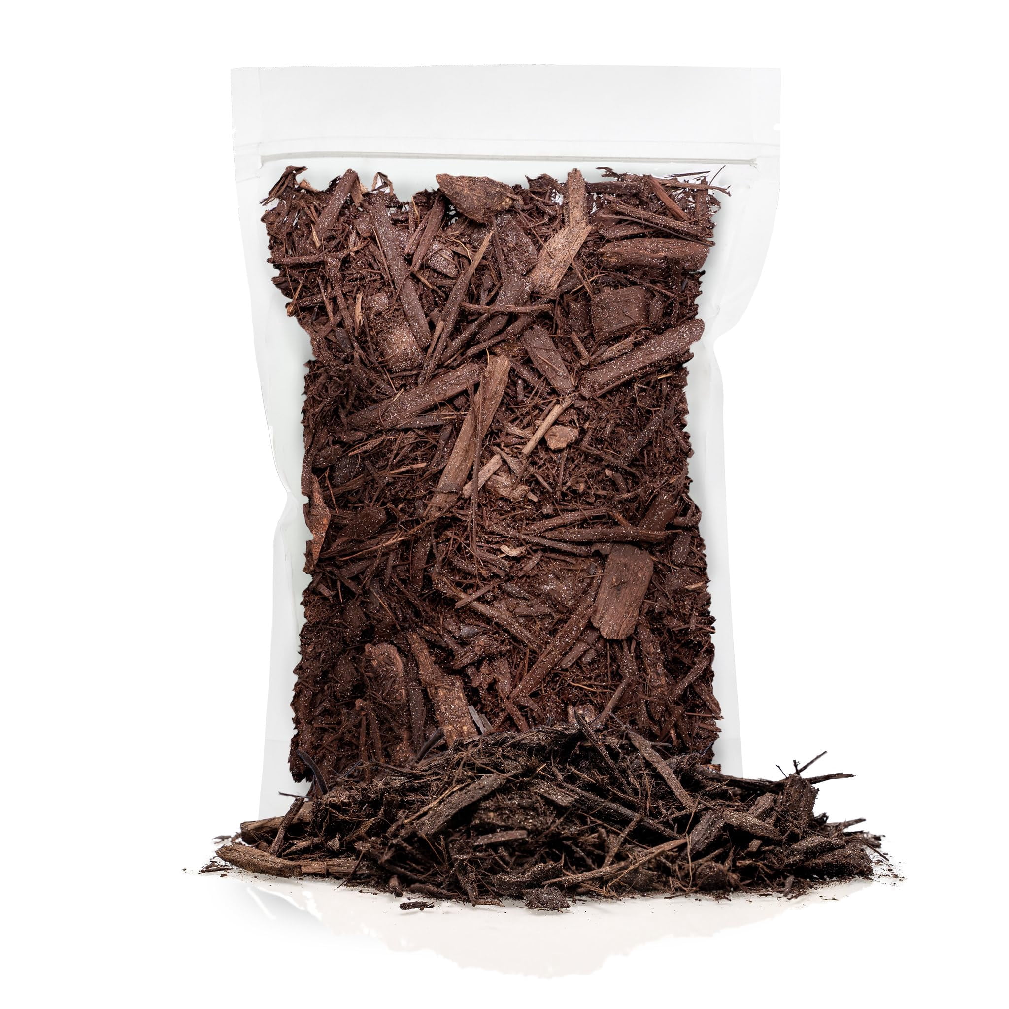 Gardenera Labs Brown Mulch - Protect Your Plants with a Sustainable Ground Cover - 4 QUARTS