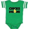 thumbnail image 3 of Inktastic Chicks Dig Me Boys Baby Bodysuit, 3 of 5