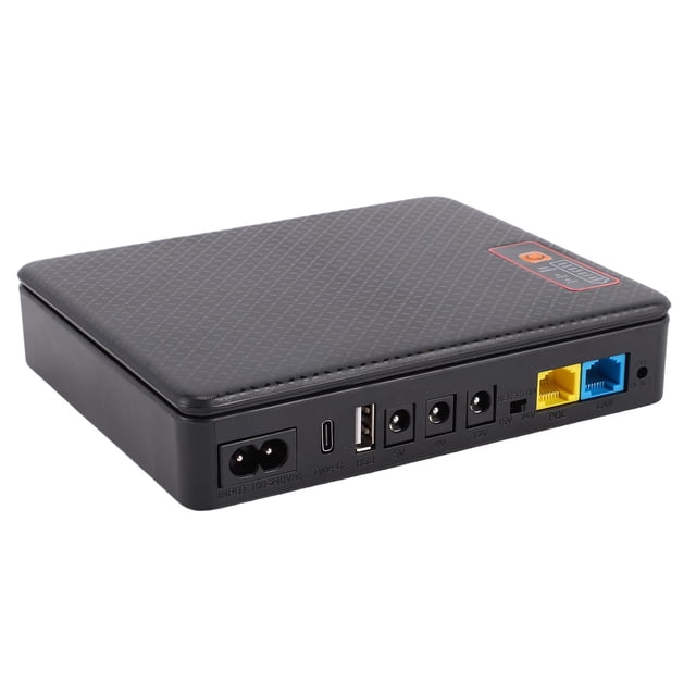 Fuente De Alimentación Ininterrumpida De 20800 MAh Mini DC UPS Fuente De Alimentación De Respaldo De Batería Para Enrutador Módem Cámara De Seguridad Con Salida De 5 V 9 V 12