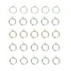 thumbnail image 4 of 60 piezas de accesorios para hacer aretes, tornillos de elevación sin orificio, clip para oreja, para tienda, dorado, plateado brillante., 4 of 5
