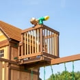 thumbnail image 7 of Backyard Discovery Skyfort II  Cedar Swing Set/PlaySet, 7 of 12