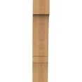 thumbnail image 2 of 3 1/2"W x 6"D x 18"H Balboa Smooth Knee Brace, Western Red Cedar, 2 of 4