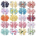 thumbnail image 1 of CHUANK 20pcs Cute & Sweet Hair Accessory Set - Colorful Floral & Bow Clips for Girls and Women, 1 of 6