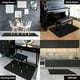 thumbnail image 4 of Alfombrilla protectora para silla de oficina, rectangular, lavable, antideslizante, para suelos de madera y baldosas, color negro, 120 x 90 cm, 4 of 5