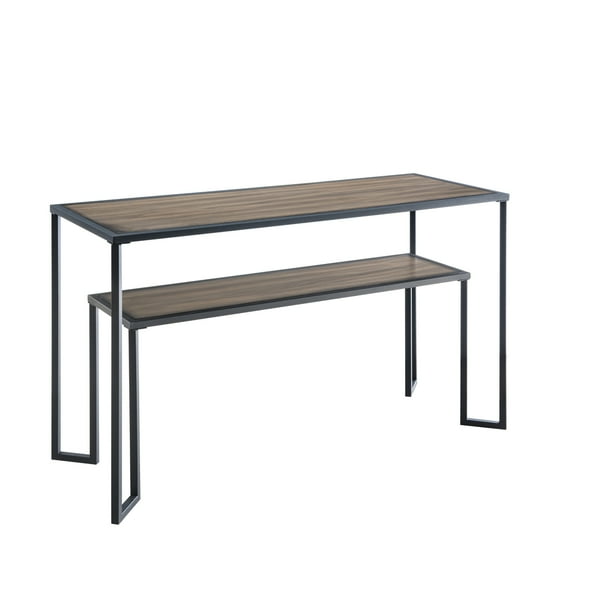 Dodocool Tea Table Iron Art Living Room Side A Few 48inch Narrow Console For Or Hallway Black Brown Com Dodocool Tea Table Iron Art Living, 48 Inch High Console Table