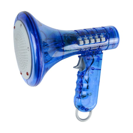 Blue Megaphone Voice Changer Speech Effect Modifier