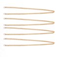 thumbnail image 4 of Cadena de acera BuyWeekMX 8 piezas de 1 m de Cadena de aluminio fabricación de joyas, 4 of 9