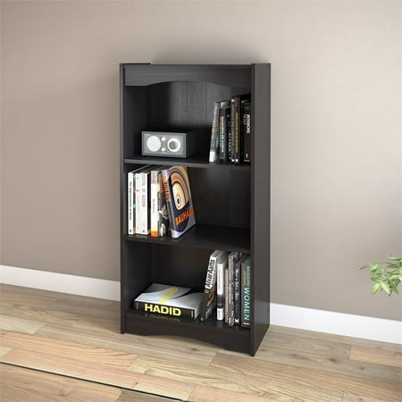 Sonax - 3-Shelf Bookcase - Black