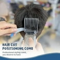 thumbnail image 2 of Barber Fade Combs, Hair Clipper Comb, Curved Barber Comb For Men, Professional Flat Top Hair Cutting Comb, Curved Positioning Comb, 2 of 5